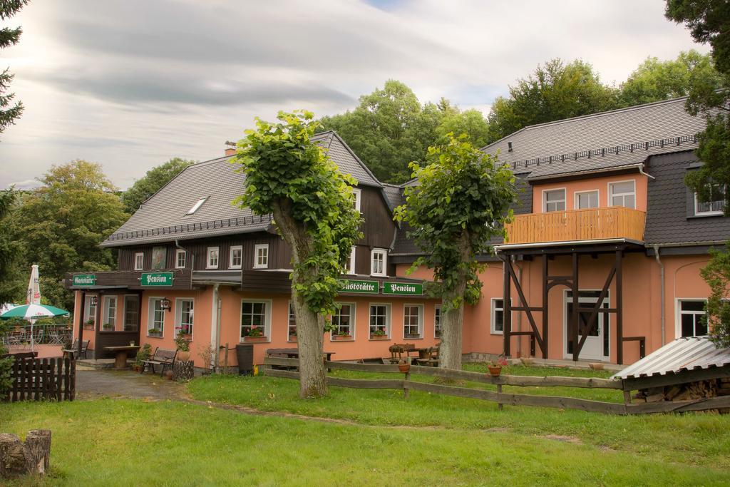 Restaurant & Pension Forsthaus Hain Курорт-Ойбин Экстерьер фото