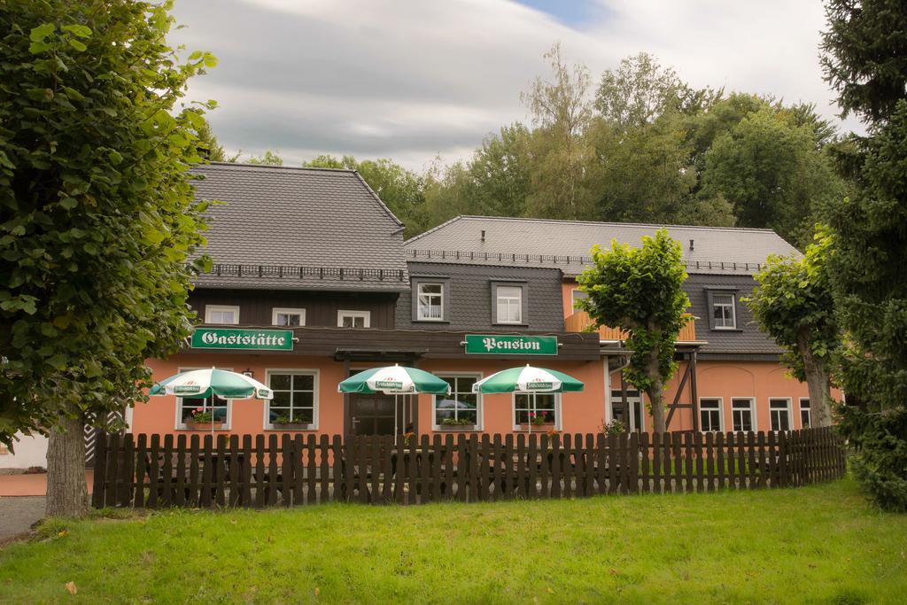 Restaurant & Pension Forsthaus Hain Курорт-Ойбин Экстерьер фото